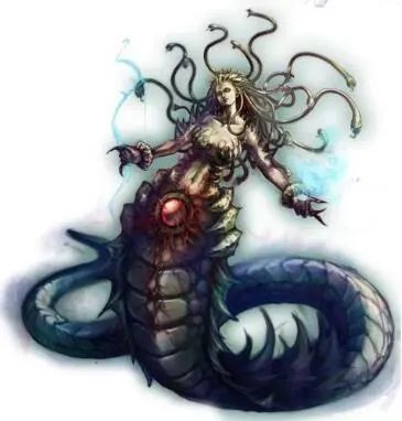 「美杜莎怪物」古希腊神话II - 蛇发女妖